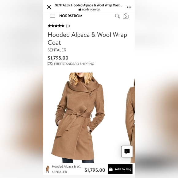 Classy & Original Design Coat - Picture 2 of 5